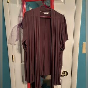 Maurice’s 4x short sleeve knit cardigan nwot